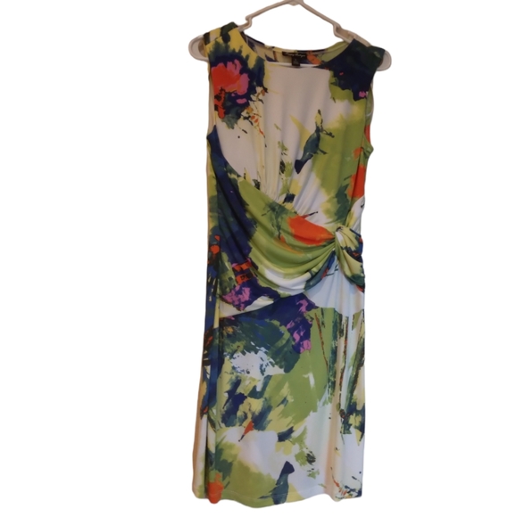 maggy boutique Dresses & Skirts - Maggy Boutique green multi-color Sleepless dress women 6
